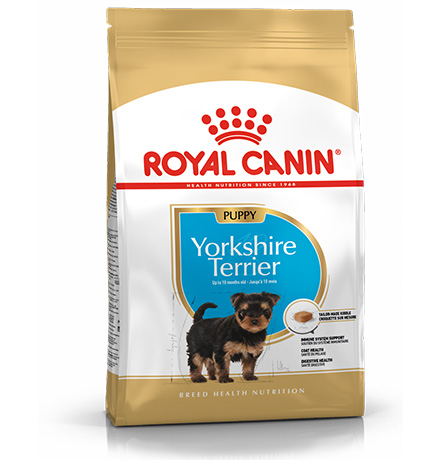   ЗооМаг Royal Canin Breed dog Yorkshire Terrier Puppy / Сухой корм Роял Канин для Щенков породы Йоркширский Терьер в возрасте от 2 до 10 месяцев