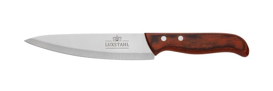 Ножи для шефа Нож поварской 152 мм Wood Line Luxstahl | HX-KK069-C