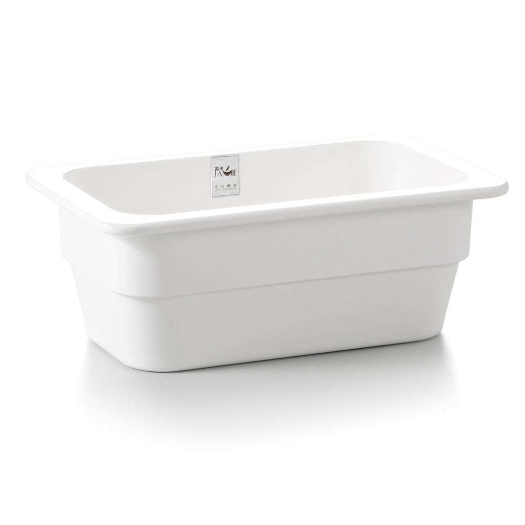   Restoll Гастроемкость 1/4х100 (263х159х100) White пластик меламин P.L. Proff Cuisine | J447315-GC