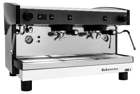 Кофемашина рожковая Robustezza ST2M 220/380 высокие группы 185 мм, черная