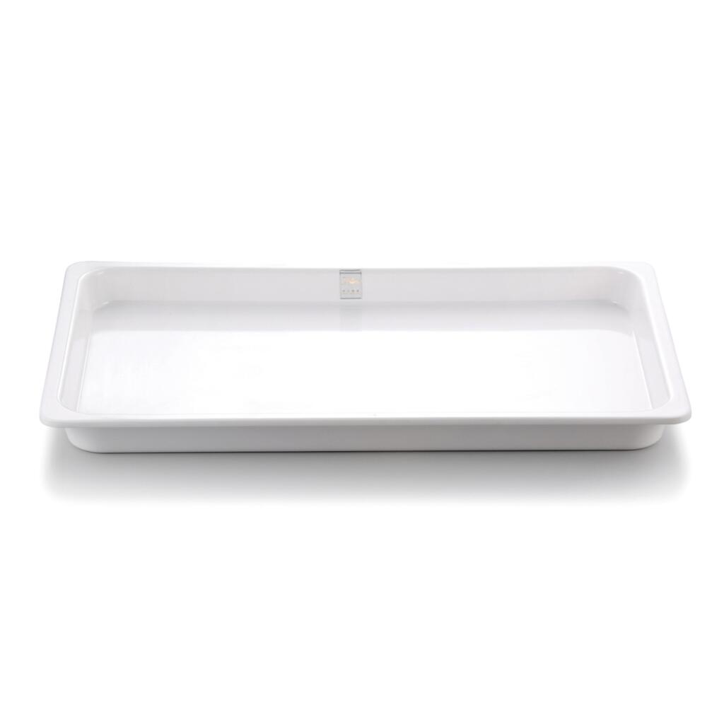   Restoll Гастроемкость 1/1х40 (524х32х40) White пластик меламин P.L. Proff Cuisine | J447310-GC