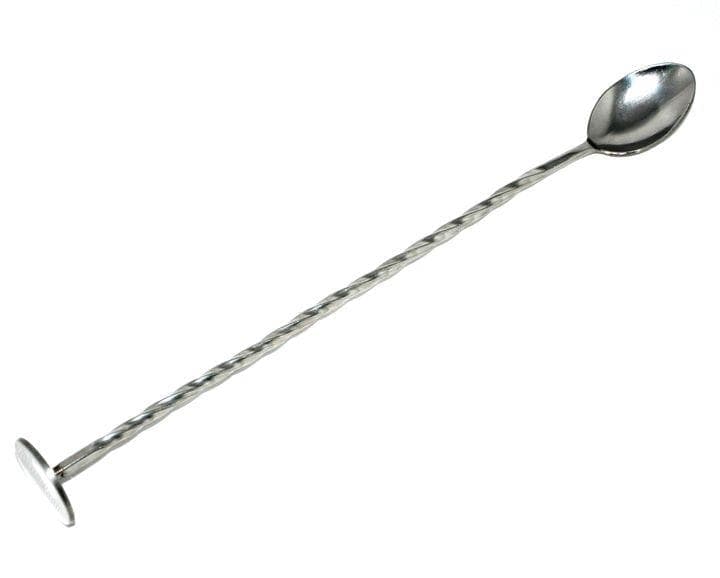 Ложка барменская с плоской кнопкой 28см нерж. MGSteel | BRS11FH