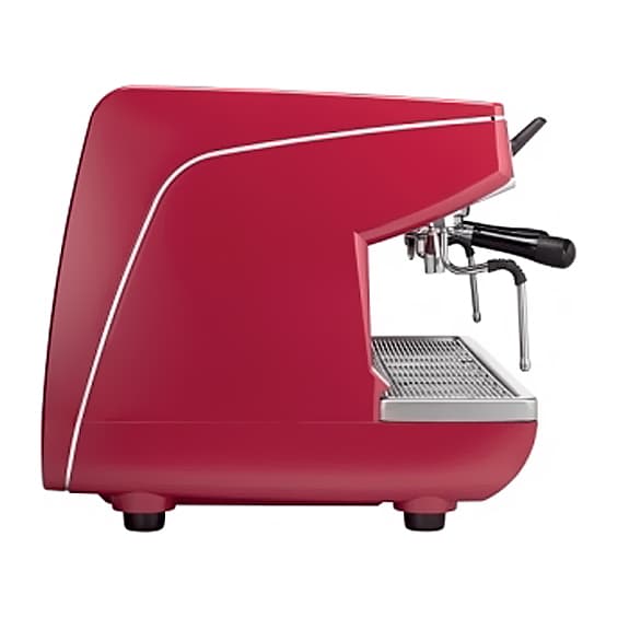 Кофемашина рожковая Nuova Simonelli Appia Life Compact 2Gr V высокие группы, экономайзер, красная