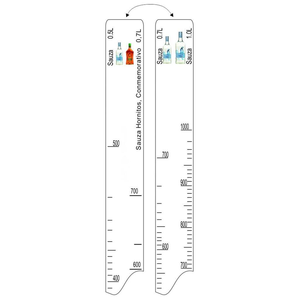 Барная линейка Sauza (500мл/700мл/1л) / Hornitos (700мл) P.L. Proff Cuisine