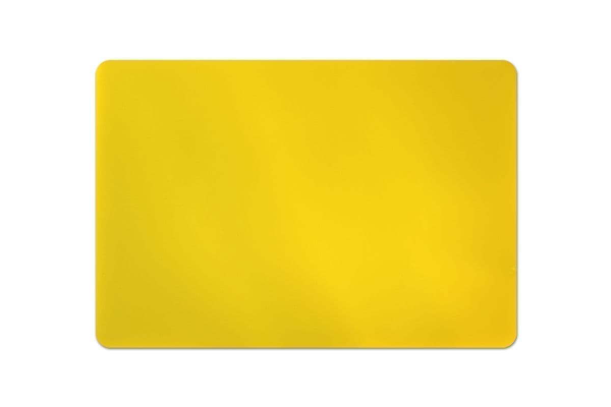 Доски из пластика  Restoll Доска разделочная Kitchen Muse SZ5035, 500х350х18, желтая