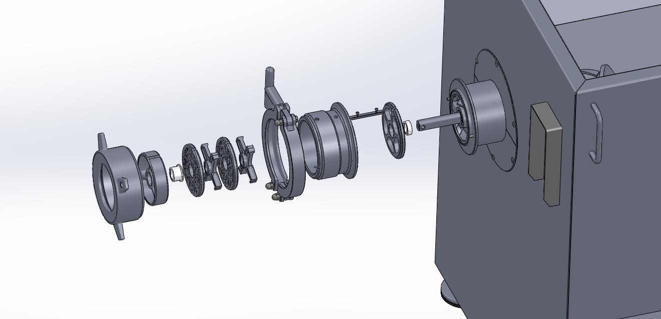  Волчок шнековый (мясорубка) Hualian Machinery JR-160