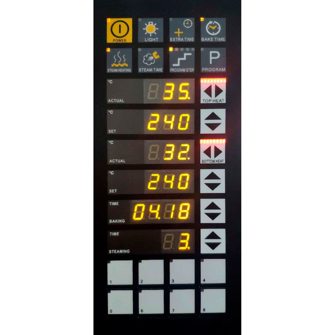 Печи хлебопекарные подовые  Restoll Печь хлебопекарная Kocateq EBO 64x2 ST2 P2