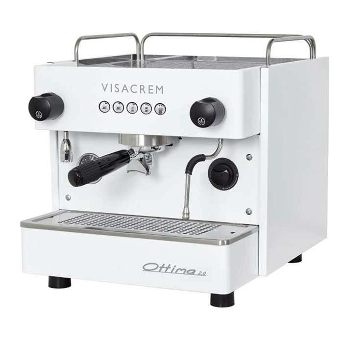 Кофемашины рожковые Кофемашина рожковая Quality Espresso Visacrem Ottima 2.0 1G (ELEC TALL) MTV0914HT белая
