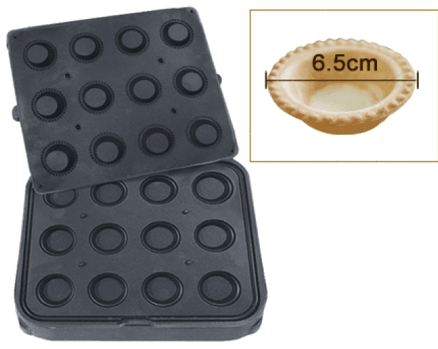 Форма для приготовления тарталеток Kocateq DH Tartmatic Plate 46