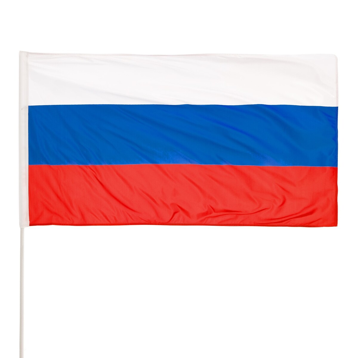 Флаг россии, 90×150 см, двусторонний