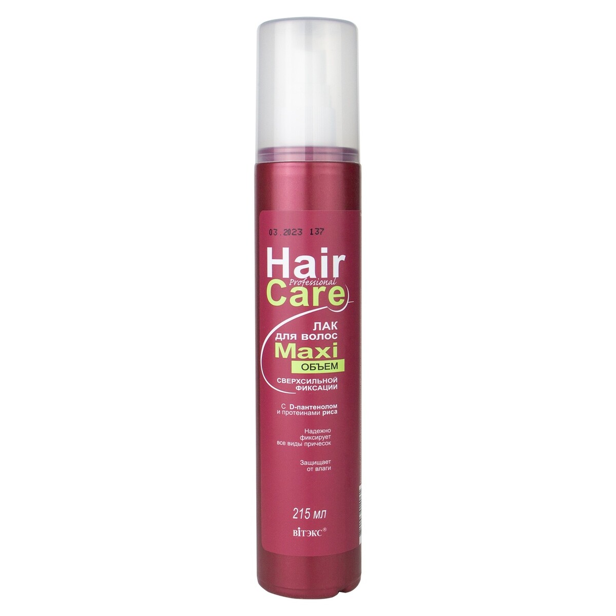 Лак для волос HAIR сверхсильная
