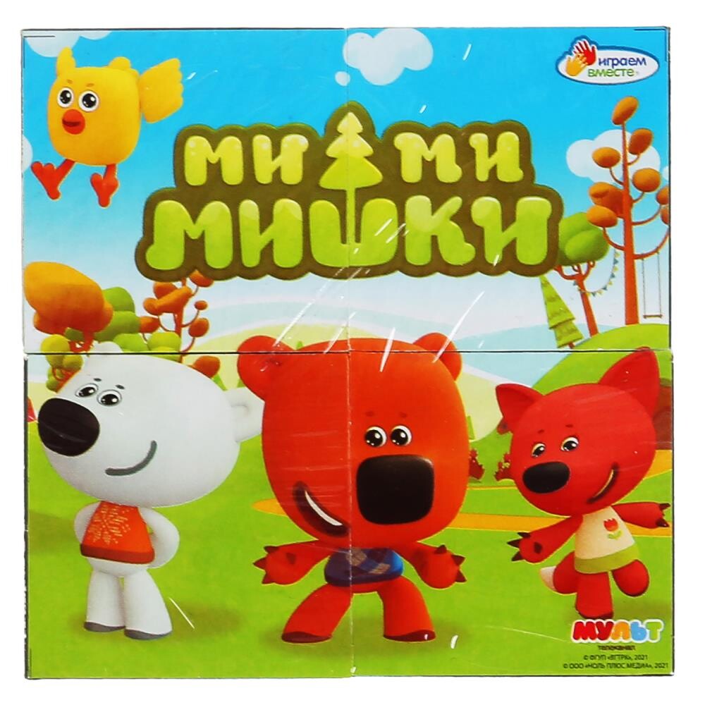 Кубики Ми-ми-мишки, Умные игры 01318-MMM