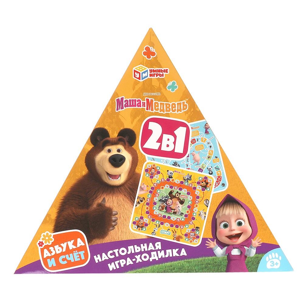Игра настольная Маша и Медведь, Умные игры 4660254415584