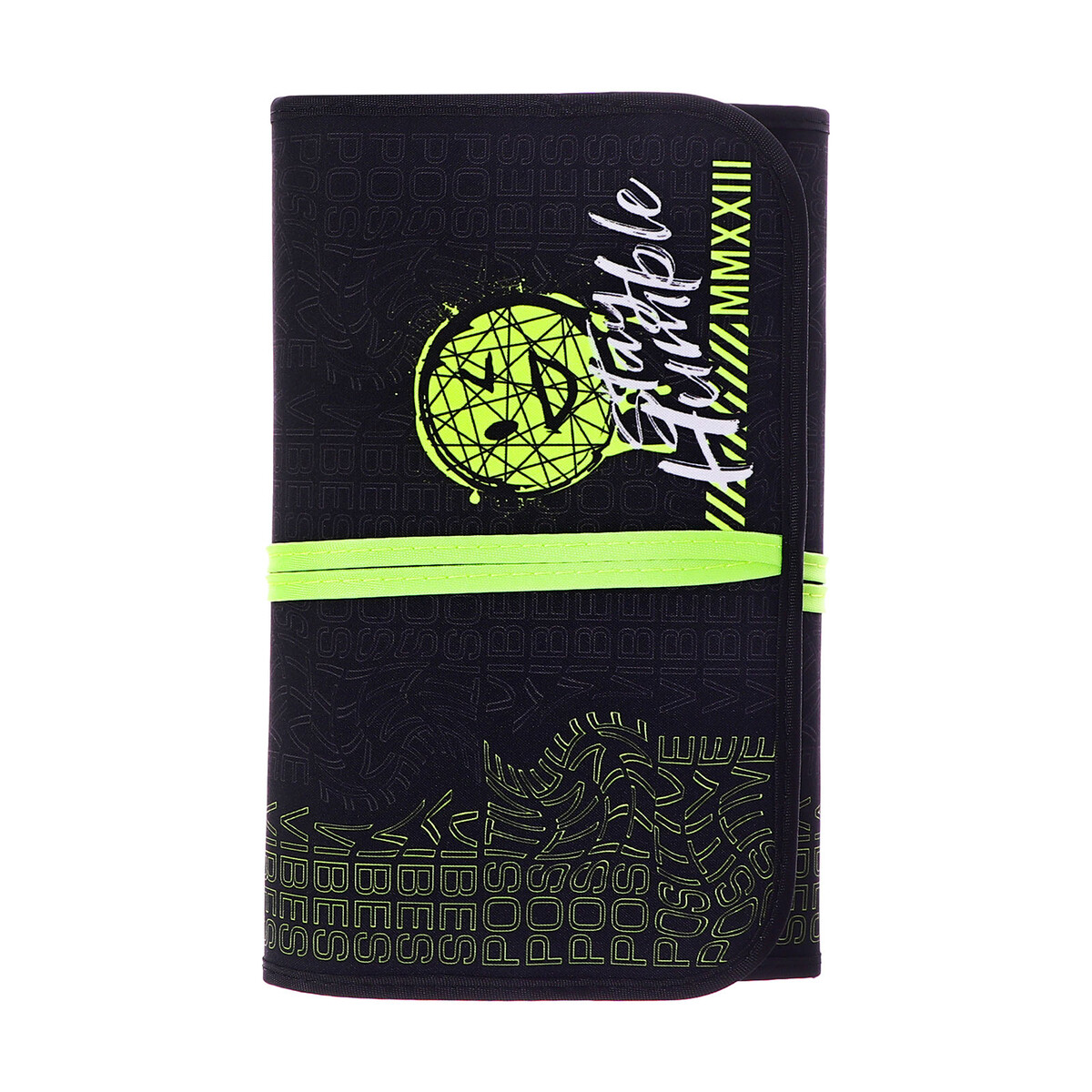 Пенал мягкий скрутка , 220х460 мм , calligrata, вышывка