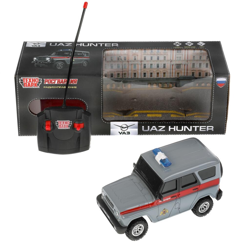 Радиоуправляемые игрушки  GroupPrice Машина радиоуправляемая UAZ, Технопарк HUNTER-18L-RG