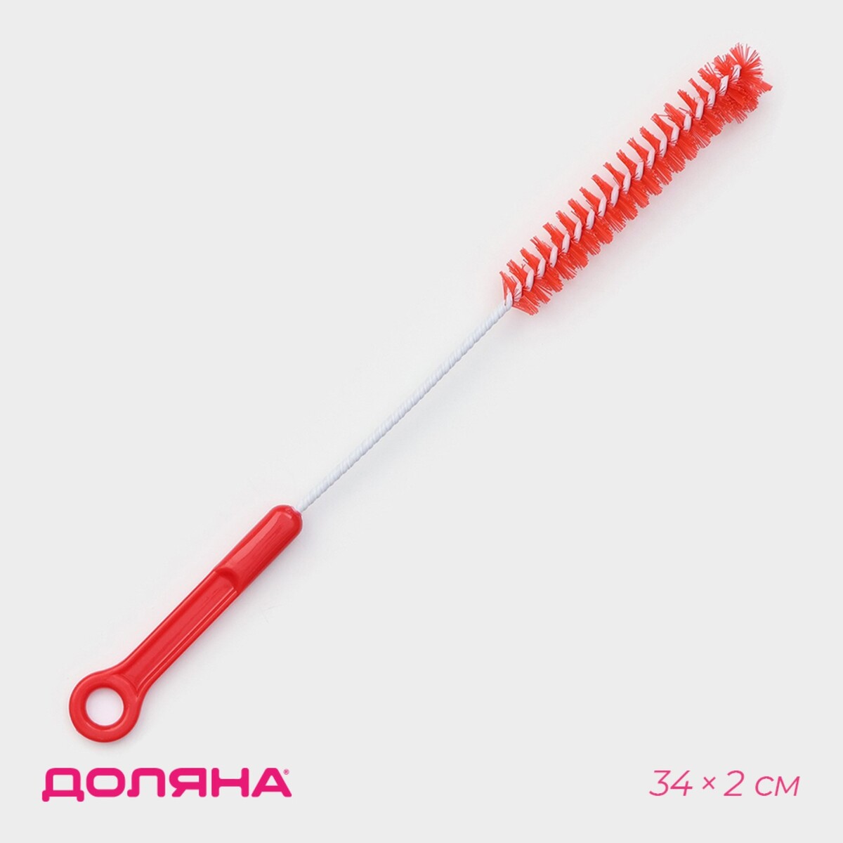 Ёршик для посуды доляна, 34×2 см