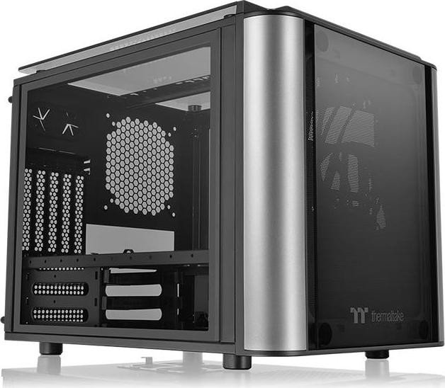 Корпус Thermaltake Level 20 VT, mATX, Micro-Tower, черный, без БП (CA-1L2-00S1WN-00)