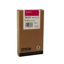 Картридж струйный Epson T6123 (C13T612300), пурпурный, оригинальный, объем 220мл, для Epson Stylus Pro 7450 / 9450