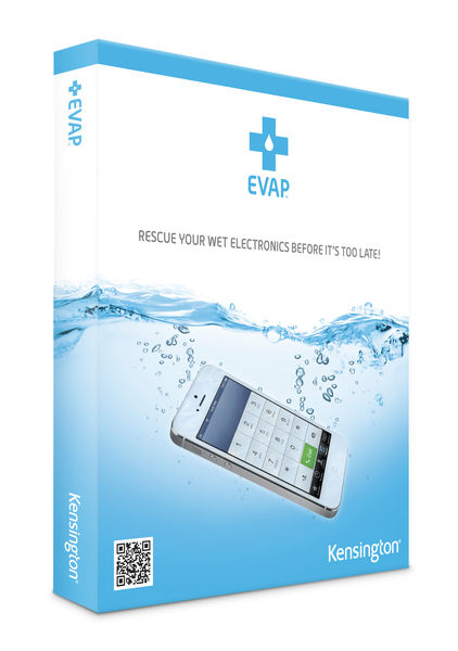 Комплект спасения для телефона/смартфона Kensington Kensington EVAP быстро впитывает в себя влагу из промокшего устройства (K39723EU)