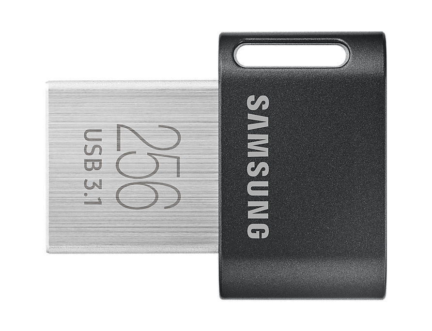 Флеш-накопители USB 3.1 Флешка 256Gb USB 3.1 Samsung FIT PLUS, черный (MUF-256AB/APC)