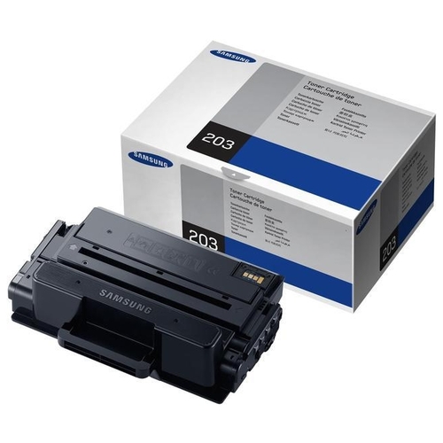Картридж лазерный Samsung MLT-D203S/SU909A, черный, 3000 страниц, оригинальный, для Samsung SL-M3820/3870/4020/4070