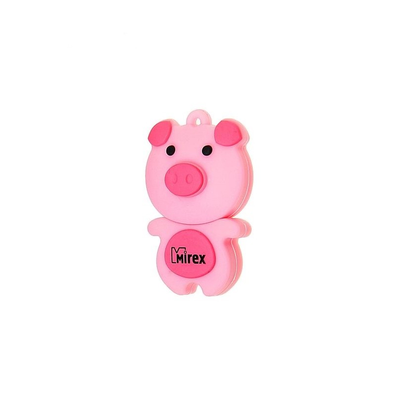 Флешка 8Gb USB 2.0 Mirex PIG PINK, розовый (13600-KIDPIP08)