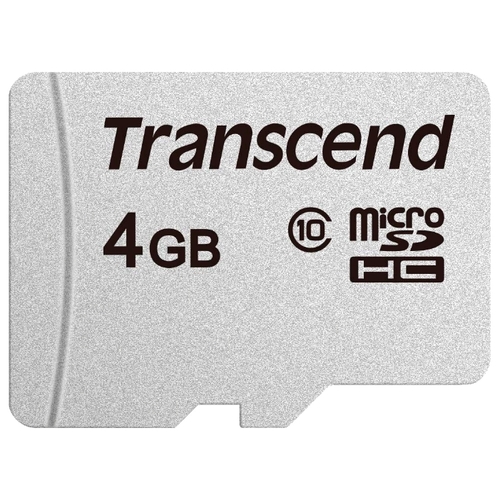 Карта памяти 4Gb microSDHC Transcend 300S Class 10