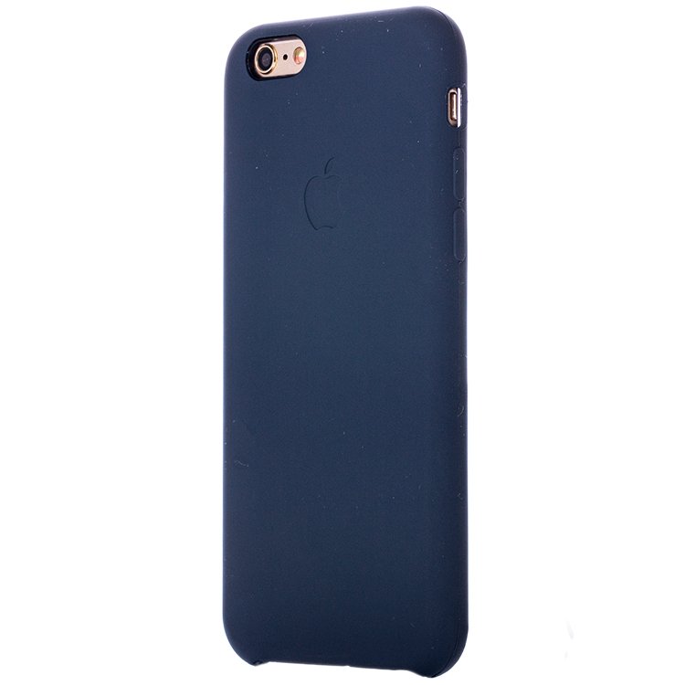   E2E4 Чехол-накладка ORG для смартфона Apple iPhone 6/6S, soft-touch, темно-синий (65018)