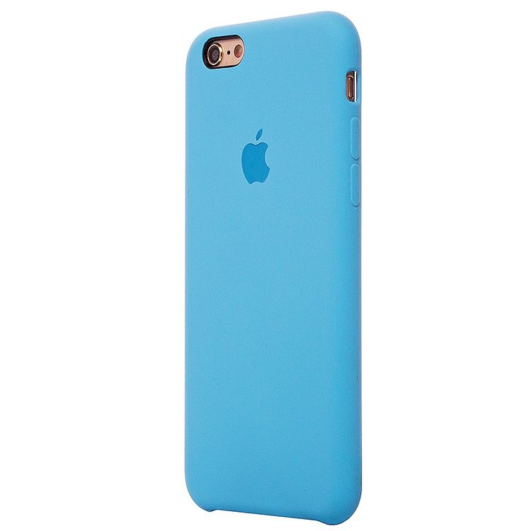 Чехол-накладка ORG для смартфона Apple iPhone 6 Plus/6S Plus, soft-touch, светло-синий (69783)