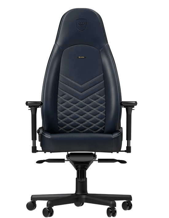 Игровые кресла  E2E4 Кресло игровое Noblechairs ICON синий/графит (NBL-ICN-RL-MBG)