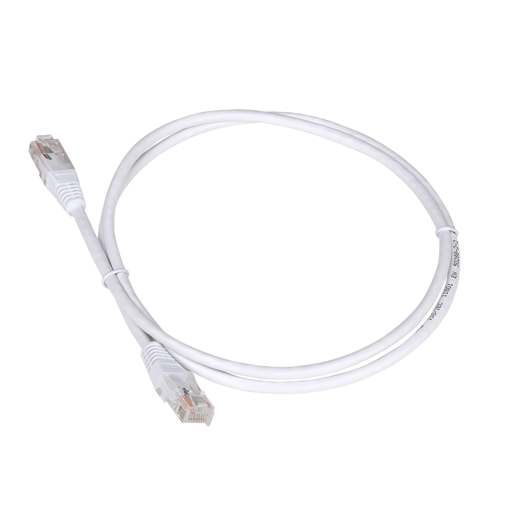  E2E4 Патч-корд UTP кат.5e, 15м, RJ45-RJ45, белый, TWT (TWT-45-45-15-WH)
