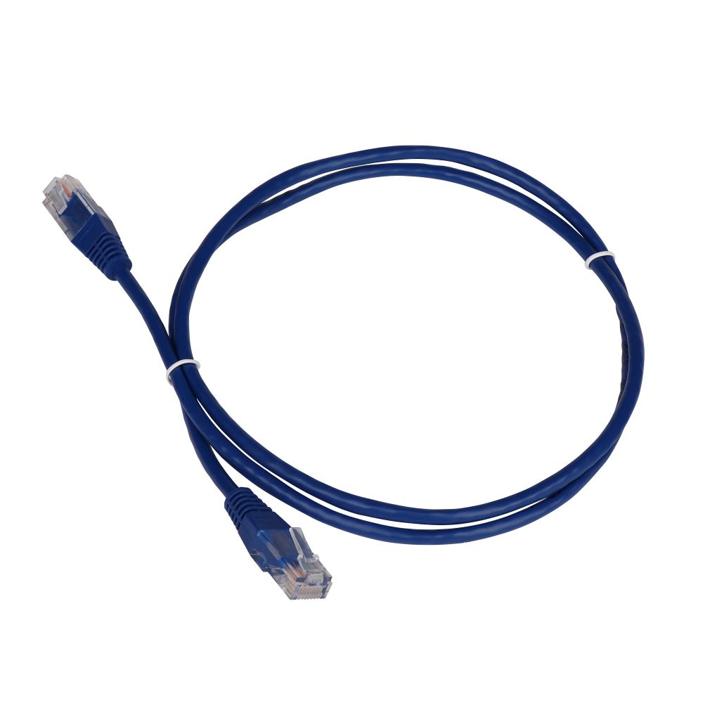   E2E4 Патч-корд UTP кат.5e, 10м, RJ45-RJ45, синий, TWT (TWT-45-45-10-BL)
