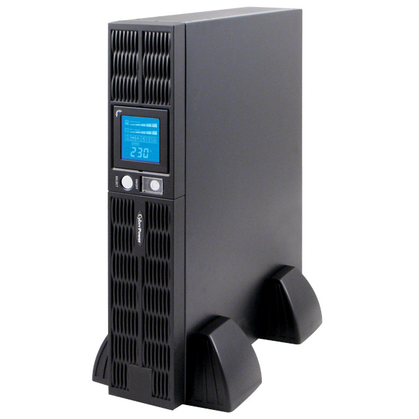 ИБП CyberPower PR1500ELCDRT2U, 1500VA, 1350W, IEC, USB, черный