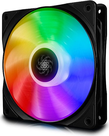 Вентилятор Deepcool CF120, 120 мм, 1500rpm, 27 дБ, 4-pin, 1шт, RGB