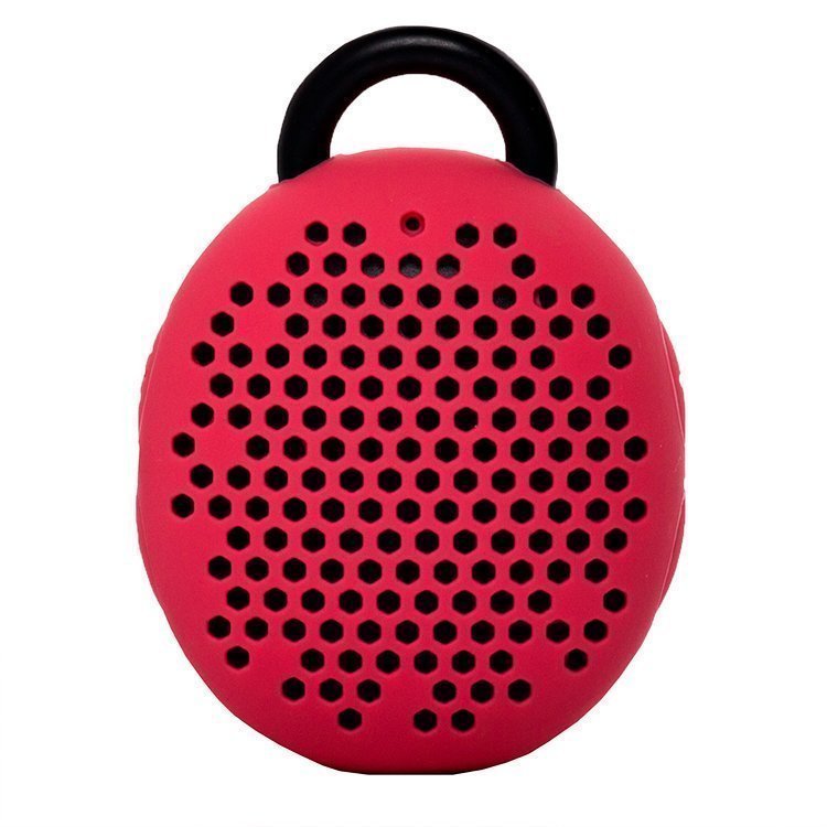 Портативная акустика Remax RB-X1, 3 Вт, Bluetooth, красный (66361)