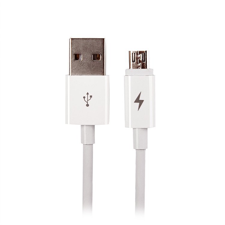 Кабель USB-microUSB , Activ, 1m, белый, Activ Clean Line