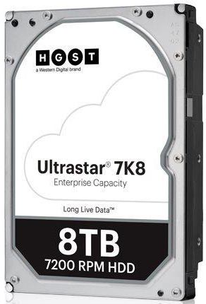 Жесткий диск (HDD) Western Digital 8Tb Ultrastar DC HC320, 3.5, 7.2K, 256Mb, 512e, SATA3 (HUS728T8TALE6L4/0B36404/0B36452)