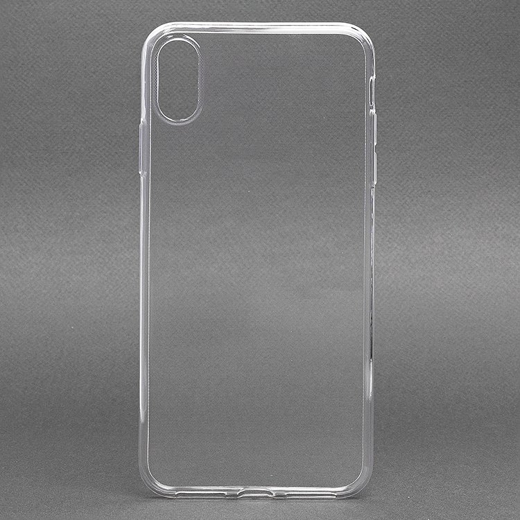 Чехол-накладка Ultra Slim для смартфона Apple iPhone XS Max, силикон, прозрачный (90033)