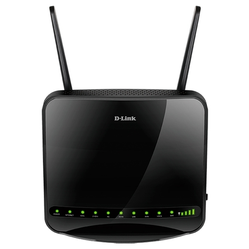 Wi-Fi роутер D-link DWR-956, 802.11a/b/g/n/ac, 2.4 / 5 ГГц, до 1.17 Гбит/с, LAN 4x1 Гбит/с, WAN 1x1 Гбит/с, внешних антенн: 2x3dBi, внутренних антенн: 2 x3dBi,