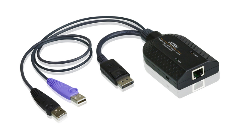 Адаптер KVM (КВМ) ATEN KA7169, DisplayPort (KA7169-AX)