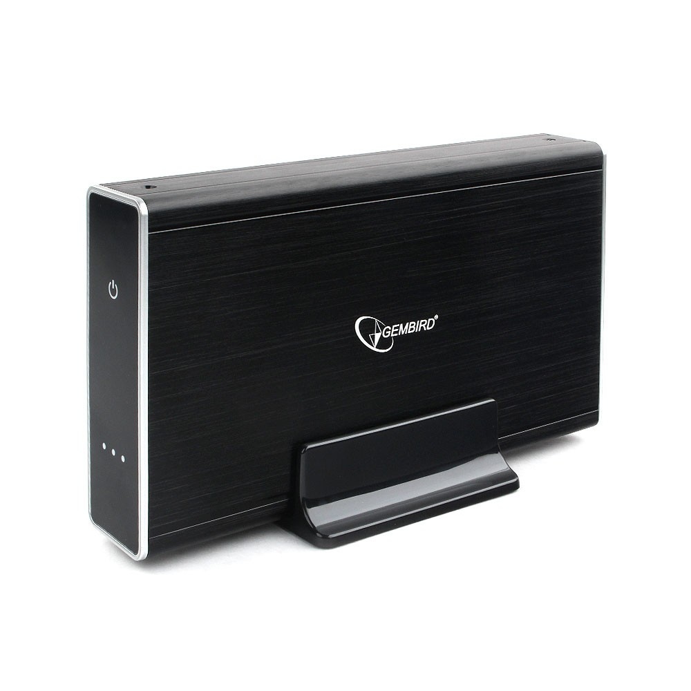 Внешний бокс Gembird EE3-U3S-80, 1x 3.5 USB 3.0, черный
