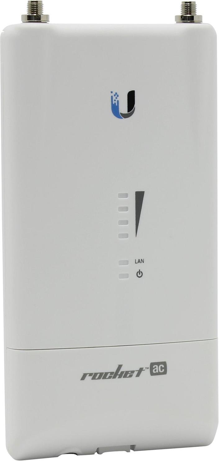 Точка доступа Ubiquiti Rocket 5AC Lite, LAN: 1x1 Гбит/с, 802.11a/b/g/n/ac, 5 ГГц, до 450 Мбит/с, PoE (R5AC-Lite)