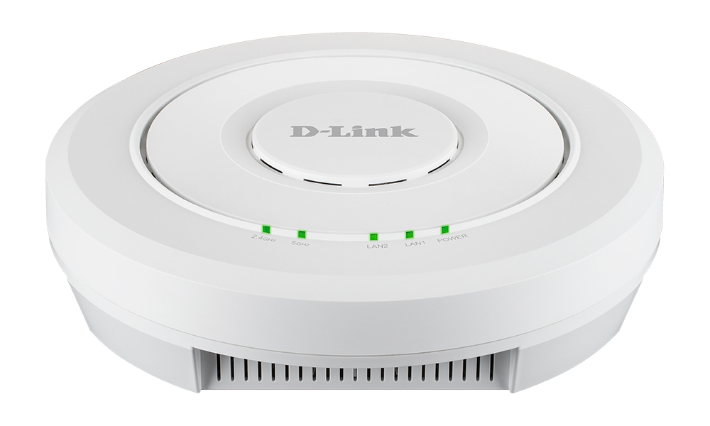 Точка доступа D-link DWL-6620APS, LAN: 2x1 Гбит/с, 802.11a/b/g/n/ac, 2.4 / 5 ГГц, до 1.27 Гбит/с, внутренних антенн: 2x6dBi, PoE