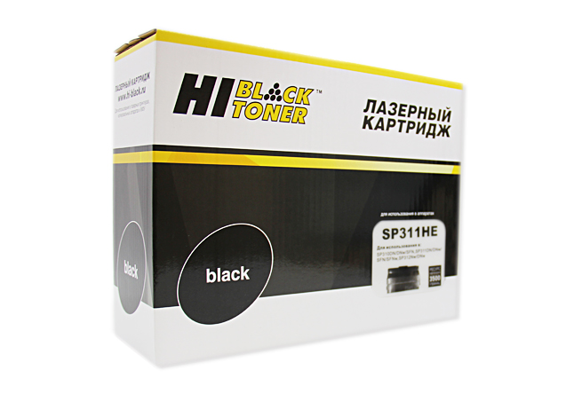 Картридж лазерный Hi-Black HB-SP311HE (SP311HE), черный, 3500 страниц, совместимый, для Ricoh Aficio SP310DN/SP311DN/311DNw/SP312Nw/DNw