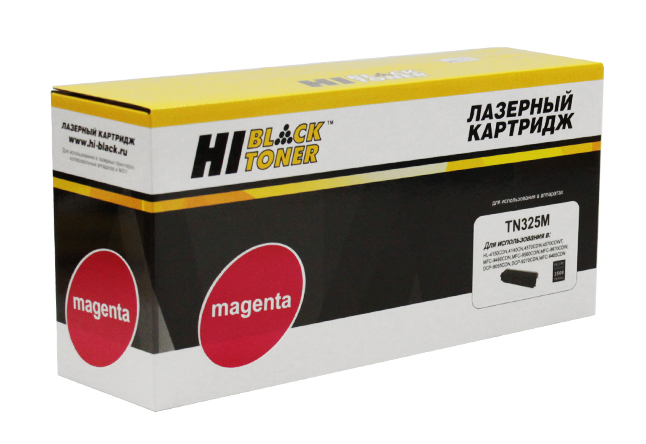 Картридж лазерный Hi-Black HB-TN-325M (TN-325M), пурпурный, 3500 страниц, совместимый для Brother HL-4150CDN/4140CN/4570CDW