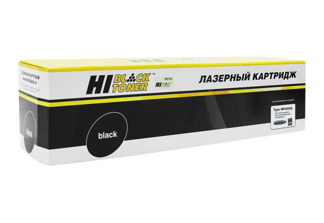 Картридж лазерный Hi-Black HB-Type MP4500E (MP4500E/841347/842077), черный, 30000 страниц, совместимый, для Ricoh Aficio MP3500/4000/4500