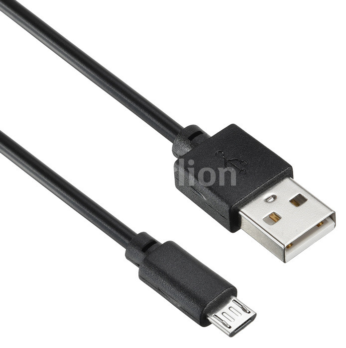 Кабель USB-micro, Digma , 1.2m, черный (1084555)