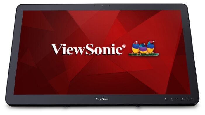 Монитор 23.6 Viewsonic TD2430 VA, сенсорный, 1920x1080 (16:9), 250кд/м2, 25мс, VGA, DisplayPort, USB-Hub, черный