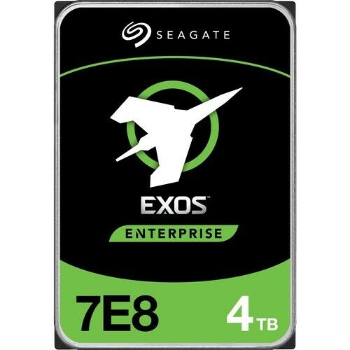 Жесткий диск (HDD) Seagate 4Tb Exos 7E8, 3.5, 7.2K, 256Mb, 512n, SAS 12Gb/s (ST4000NM003A)