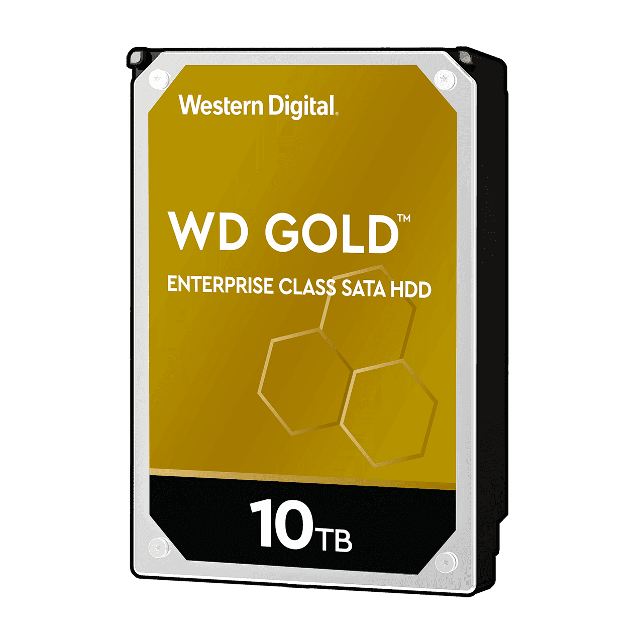 Жесткий диск (HDD) Western Digital 10Tb Gold, 3.5, 7.2K, 256Mb, 512e, SATA3 (WD102KRYZ)